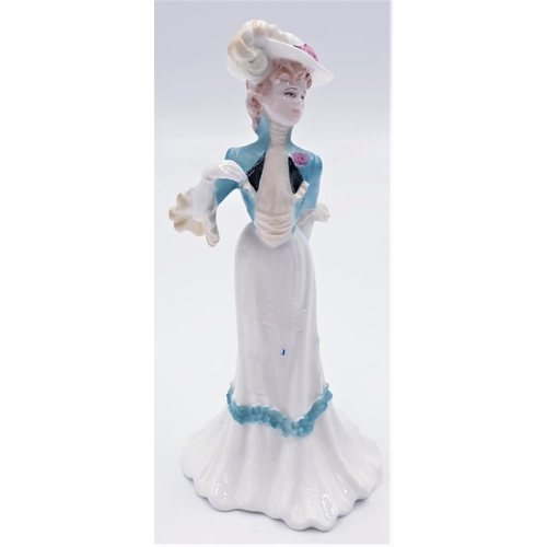 579 - COALPORT CHINA 14cm FIGURINE 