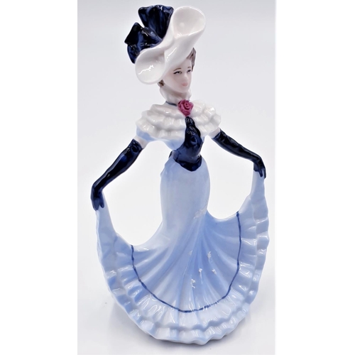 580 - COALPORT CHINA 14cm FIGURINE 