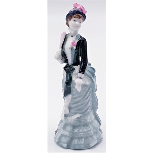 586 - COALPORT CHINA 15cm CHARACTER FIGURINE 