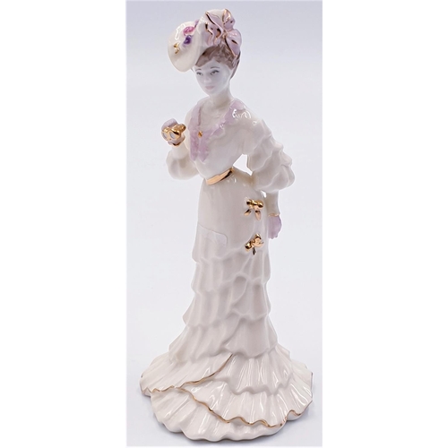 587 - COALPORT CHINA 14cm FIGURINE 