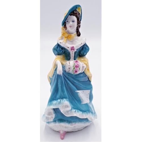 589 - COALPORT CHINA 16.5cm FIGURINE 