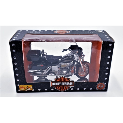 617 - MAISTO DIE-CAST MODEL OF A HARLEY DAVIDSON MOTOR CYCLE (Original Box)