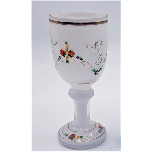 762 - VENETIAN GLASS GOBLETS (2)