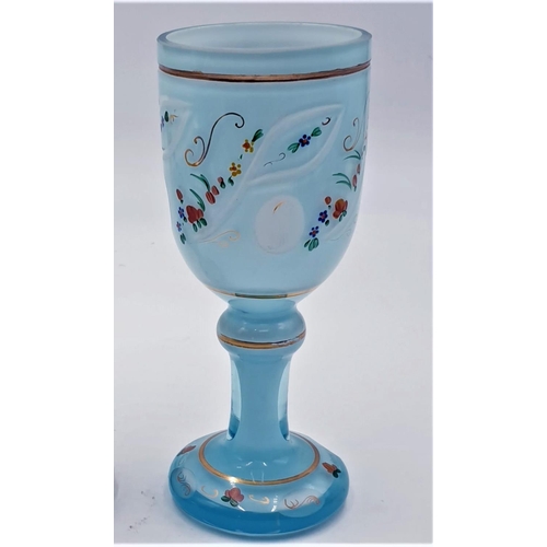 762 - VENETIAN GLASS GOBLETS (2)