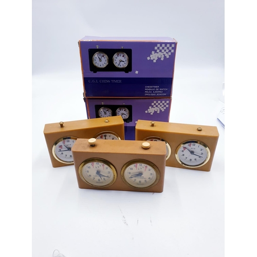 711 - CHESS CLOCKS (5)