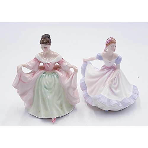 735 - ROYAL DOULTON Small FIGURINES (2) 'SARA' & 'NINETTE