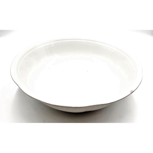 157 - ASHWORTH Bros Large 40cm Dia WASH BOWL (Chip On Base).
 (Please Note This Lot WILL NOT BE PACKED OR ... 