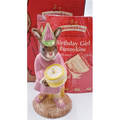 216 - ROYAL DOULTON 11cm BUNNYKINS CHARACTER FIGURINE 