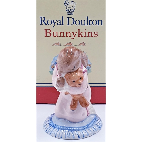 226 - ROYAL DOULTON BUNNYKINS FIGURINE  'GOODNIGHT BUNNYKINS' DB 157 1995/99 Designed By Mr Graham Tongue,... 