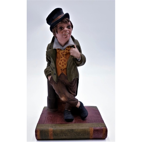 245 - AYNSLEY PORCELAIN 21.5cm CHARACTER FIGURINE 