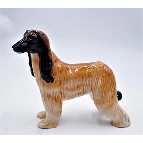 261 - BESWICK 14cm MODEL OF AN AFGHAN HOUND 