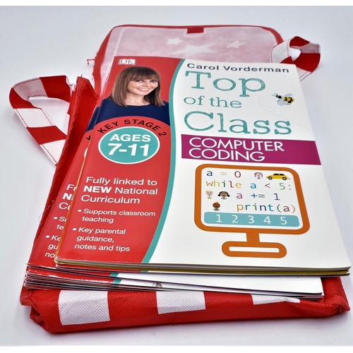 301 - CAROL VORDERMAN TOP OF THE CLASS ASSORTED LEARNING BOOKS (10) (Original Bag)