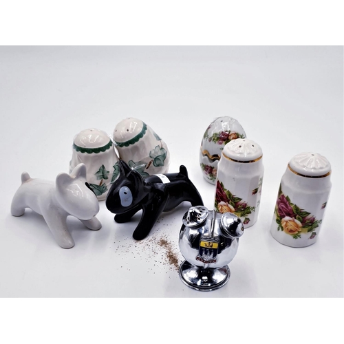 318 - SALT & PEPPER POTS (5)