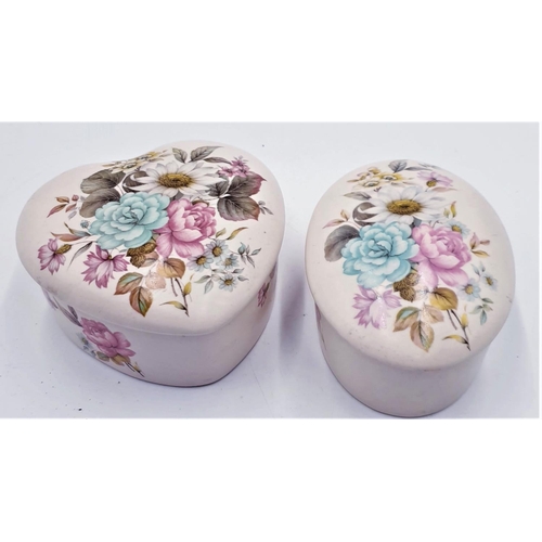 325 - POOLE POTTERY TRINKET BOXES (2)