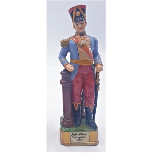 48 - CERAMIC NAPOLEONIC FIGURINES OF TWO FRENCH SOLDIERS By Ex Royal Doulton Artist A.M. Cooper (Tallest ... 