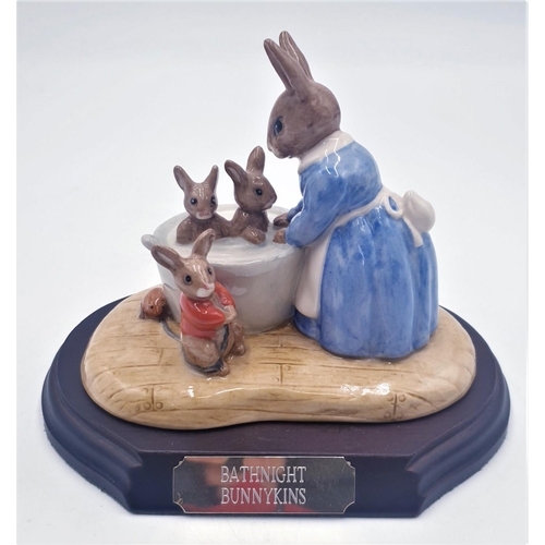 53 - ROYAL DOULTON BUNNYKINS 2001 CHARACTER TABLEAU  