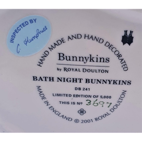 53 - ROYAL DOULTON BUNNYKINS 2001 CHARACTER TABLEAU  