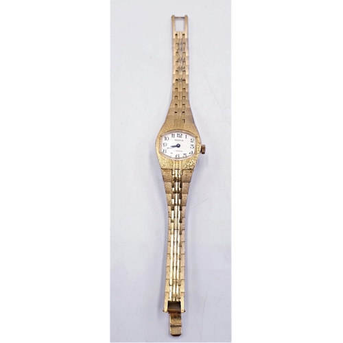 63 - BENRUS (Swiss Made) 17 Jewel -MANUAL WIND LADIES WRIST WATCH