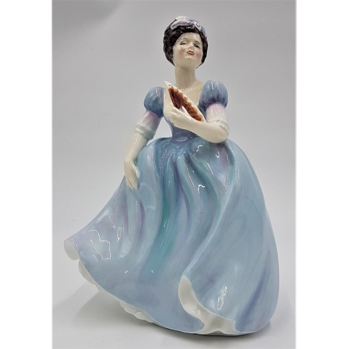 700 - FRANCESCA CHINA (Staffordshire,England) 19.5cm (Hand Painted) FIGURINE 