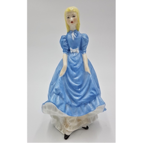 701 - ROYAL WORCESTER CHINA 12.7cm CHARACTER FIGURINE 