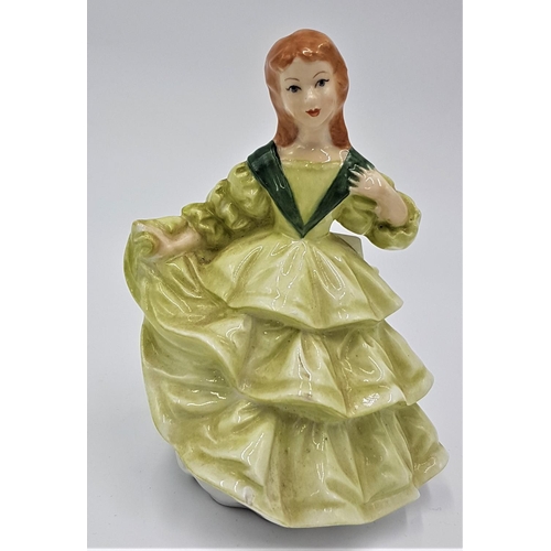 703 - ROYAL WORCESTER CHINA 12.7cm CHARACTER FIGURINE 