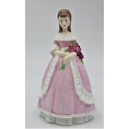 704 - ROYAL WORCESTER CHINA 12.7cm CHARACTER FIGURINE 