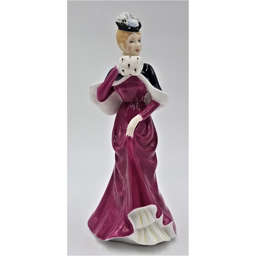 707 - FRANCESCA CHINA (Staffordshire,England) 20cm (Hand Painted) FIGURINE 