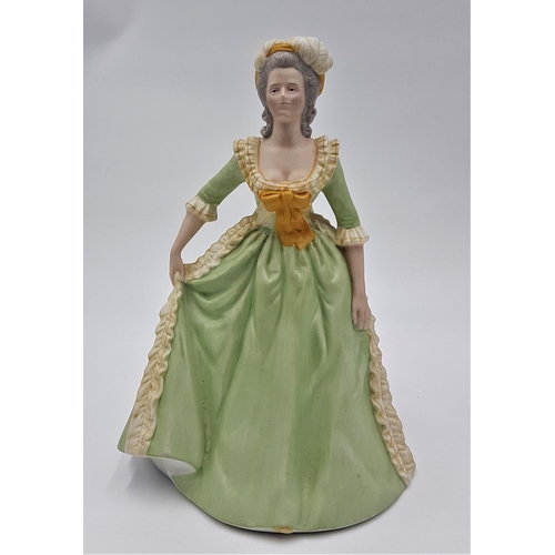 708 - FRANKLIN MINT PORCELAIN Large 21cm FIGURINE 