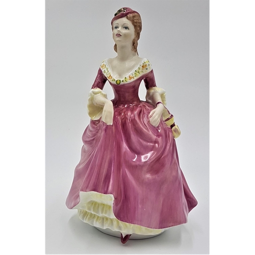 722 - COALPORT CHINA 17.8cm FIGURINE 