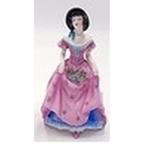 736 - COALPORT CHINA 15.9cm FIGURINE 