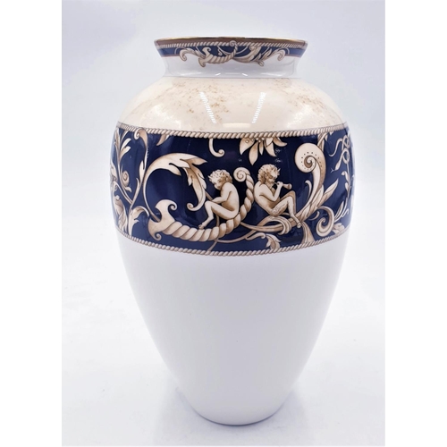 169 - WEDGWOOD CHINA 23cm VASE IN THE CORNUCOPIA DESIGN