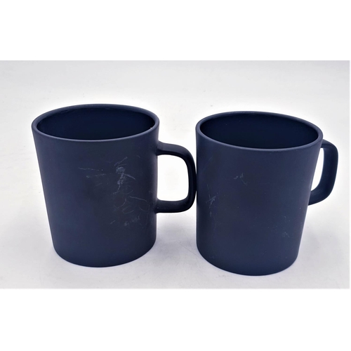 179 - ROYAL DOULTON MATT BLACK MUGS (2)