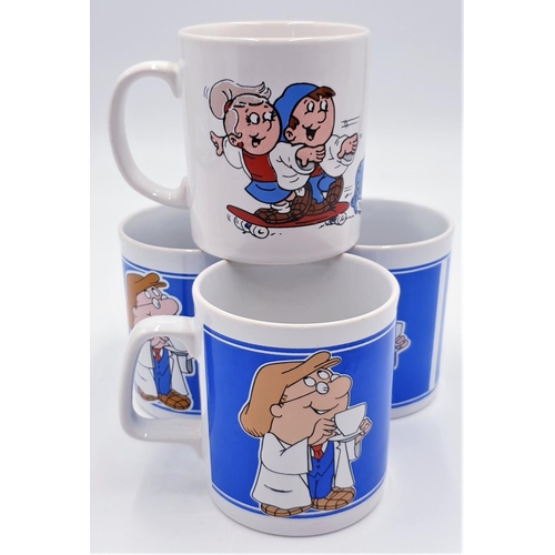 130 - TETLEY TEA MEN MUGS (4)