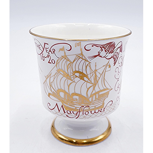 818 - COALPORT CHINA 12cm GOBLET 