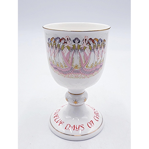 820 - ROYAL DOULTON CHINA 15cm GOBLET 