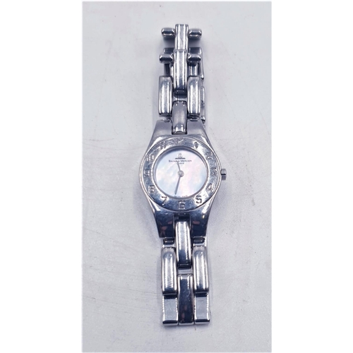 10 - BAUME And MERCIER GENEVE GENUINE LADIES DESIGNER WRIST WATCH R.R.P. £2,250.00 (Found To Be Working W... 