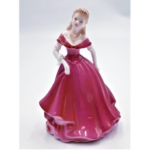 668 - COALPORT CHINA 12.7cm FIGURINE 