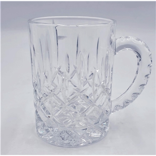 726 - NACHMAN CRYSTAL CUT TANKARD