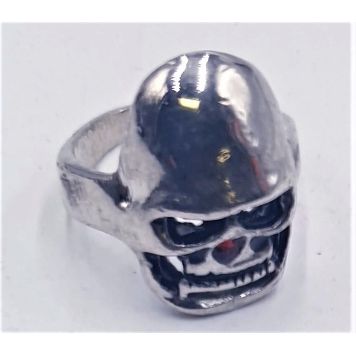 728 - SKULL RING (Size O)