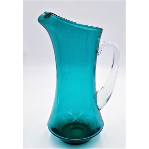 585 - WHITEFRIARS GLASS Large 29cm JUG