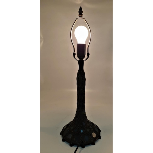 588 - TIFFANY STYLE Large 58cm LAMP BASE (Working At Time Of Photograph) (Please Note This Lot WILL NOT BE... 