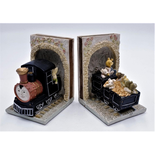 676 - RAILWAY TALES BOOKENDS