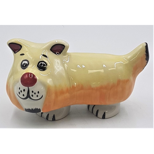 686 - LORNA BAILEY 15cm MODEL OF DOODLES THE DOG Signed By Lorna Bailey