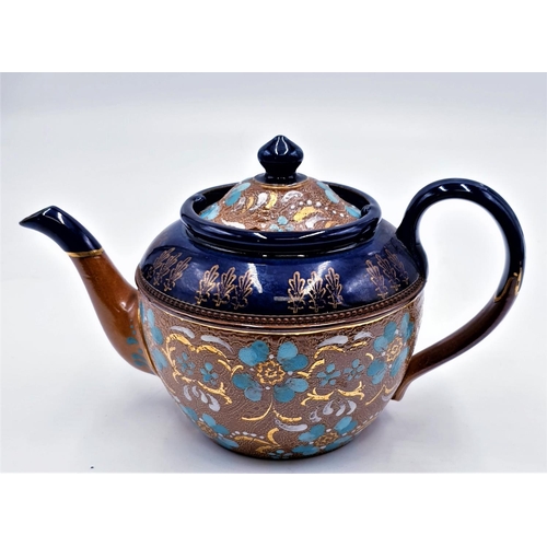 731 - DOULTON LAMBETH STONEWARE TEAPOT