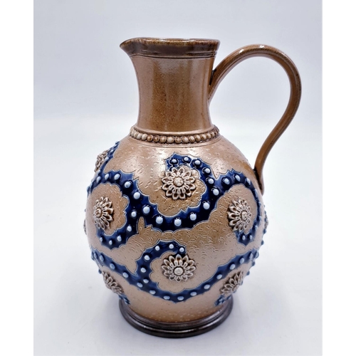 735 - DOULTON LAMBETH STONEWARE 21.5cm JUG