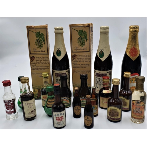 773 - COLLECTION OF VINTAGE BEERS And MINIATURES (All Full) (Please Note This Lot WILL NOT BE SHIPPED ....... 