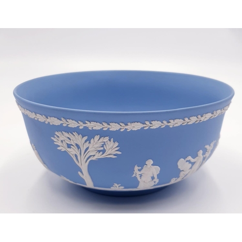 794 - WEDGWOOD BLUE JASPER WARE 20.5cm Dia BOWL