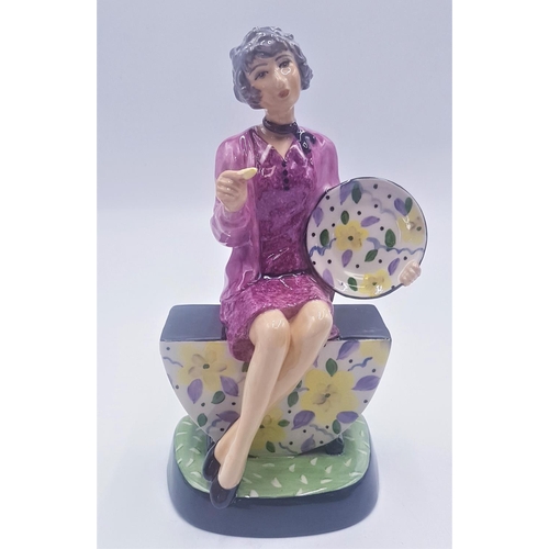 801 - PEGGY DAVIES STUDIO'S  21cm CHARACTER FIGURINE 