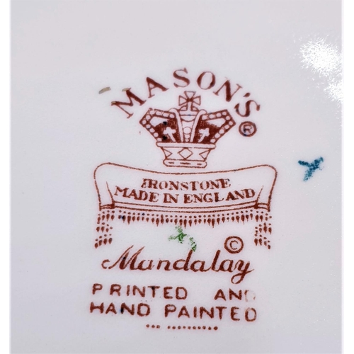 86 - MASON'S IRONSTONE 15cm VASE IN THE RED MANDALAY DESIGN