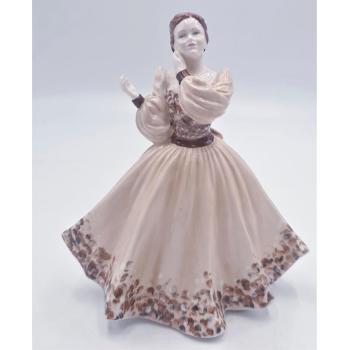 158 - COALPORT CHINA 20.3cm FIGURINE 